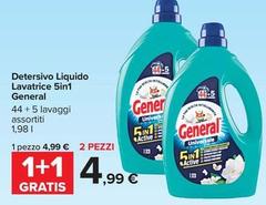General - Detersivo Liquido Lavatrice 5in 1