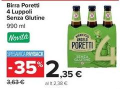 Angelo poretti - Birra 4 Luppoli Senza Glutine