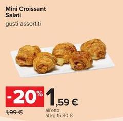 Mini Croissant Salati