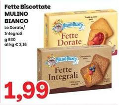 Mulino Bianco - Fette Biscottate