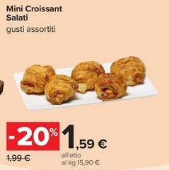 Mini Croissant Salati