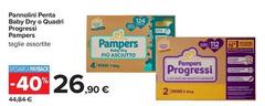 Pampers - Pannolini Penta Baby Dry Quadri Progressi