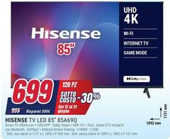 Hisense - Tv Led 85