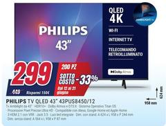 Philips - Tv Qled 43'' 43PUS8450/12