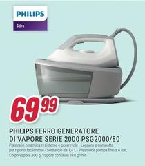 Philips - Ferro Generatore Di Vapore Serie 2000 PSG2000/80