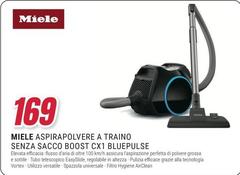 Miele -  Aspirapolvere A Traino Senza Sacco Boost CX1 Bluepulse
