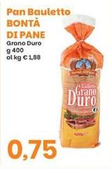 Bontà di pane - Pan Bauletto