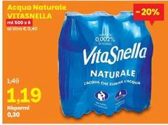 Vitasnella - Acqua Naturale