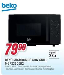 Beko - Microonde Con Grill MGF23300B2