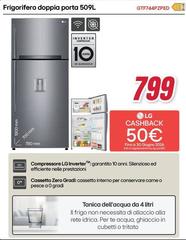 LG - Frigorifero Doppia Porta 509L GTF744PZPED