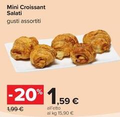 Mini Croissant Salati