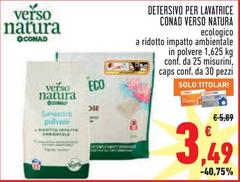 Conad - Verso Natura Detersivo Per Lavatrice