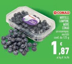 Conad - Mirtilli, Lamponi, More