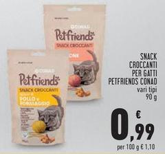 Conad - Snack Croccanti Per Gatti Petfriends