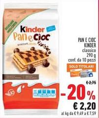 Kinder - Pan E Cioc