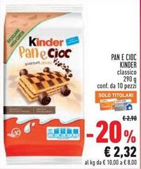Kinder - Pan E Cioc