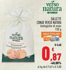 Conad - Gallette Verso Natura