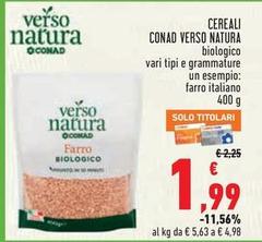 Conad - Cereali Verso Natura
