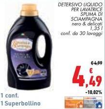 Spuma di Sciampagna - Detersivo Liquido Per Lavatrice