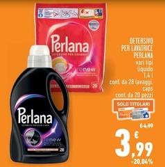 Perlana - Detersivo Per Lavatrice