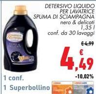 Spuma di Sciampagna - Detersivo Liquido Per Lavatrice