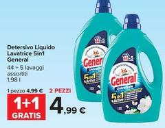 General - Detersivo Liquido Lavatrice 5in11