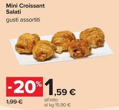 Mini Croissant Salati