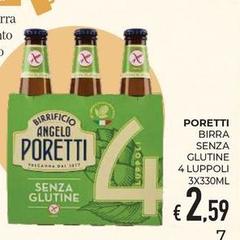 Angelo poretti - Birra Senza Glutine 4 Luppoli