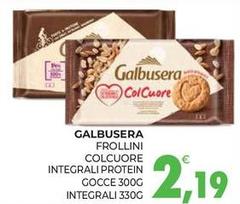 Galbusera - Frollini Colcuore Integrali Protein Gocce 300G Integrali 330G