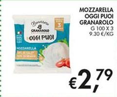 Granarolo - Mozzarella Oggi Puoi