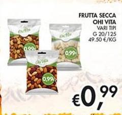 Ohi vita - Frutta Secca