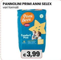Selex - Pannolini Primi Anni Vari Formati