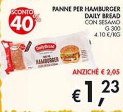 Daily bread - Panne Per Hamburger