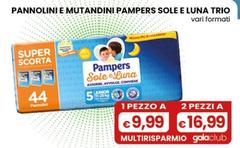 Pampers - Pannolini E Mutandini Sole E Luna Trio Vari Formati