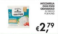 Granarolo - Mozzarella Oggi Puoi