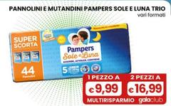 Pampers - Pannolini E Mutandini Sole E Luna Trio Vari Formati