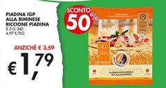 Riccione piadina - Piadina IGP Alla Riminese