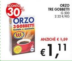 Orzo Tre Gobbetti