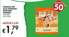 Riccione piadina - Piadina IGP Alla Riminese Riccione