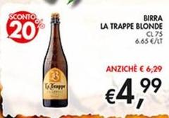 La Trappe - Birra  Blonde