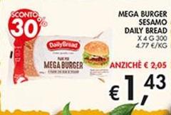 Daily bread - Mega Burger Sesamo