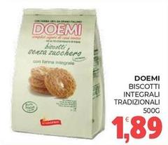 Doemi - Biscotti Integrali Tradizionali