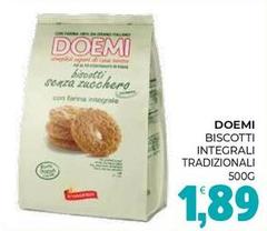 Doemi - Biscotti Integrali Tradizionali