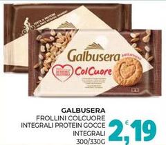 Galbusera - Frollini Colcuore Integrali Protein Gocce Integrali