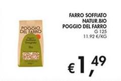 Poggio del farro - Farro Soffiato Natur. Bio