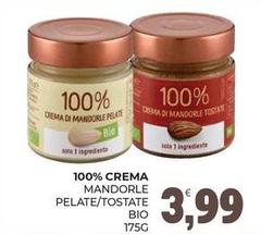 Cereal bio - 100% Crema Mandorle Pelate/tostate