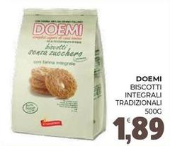 Doemi - Biscotti Integrali Tradizionali