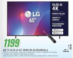 LG - Oled Ai 65 Serie B5 OLED65B56LA