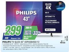 Philips - Tv Qled 43