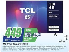 TCL - Tv Qled 65